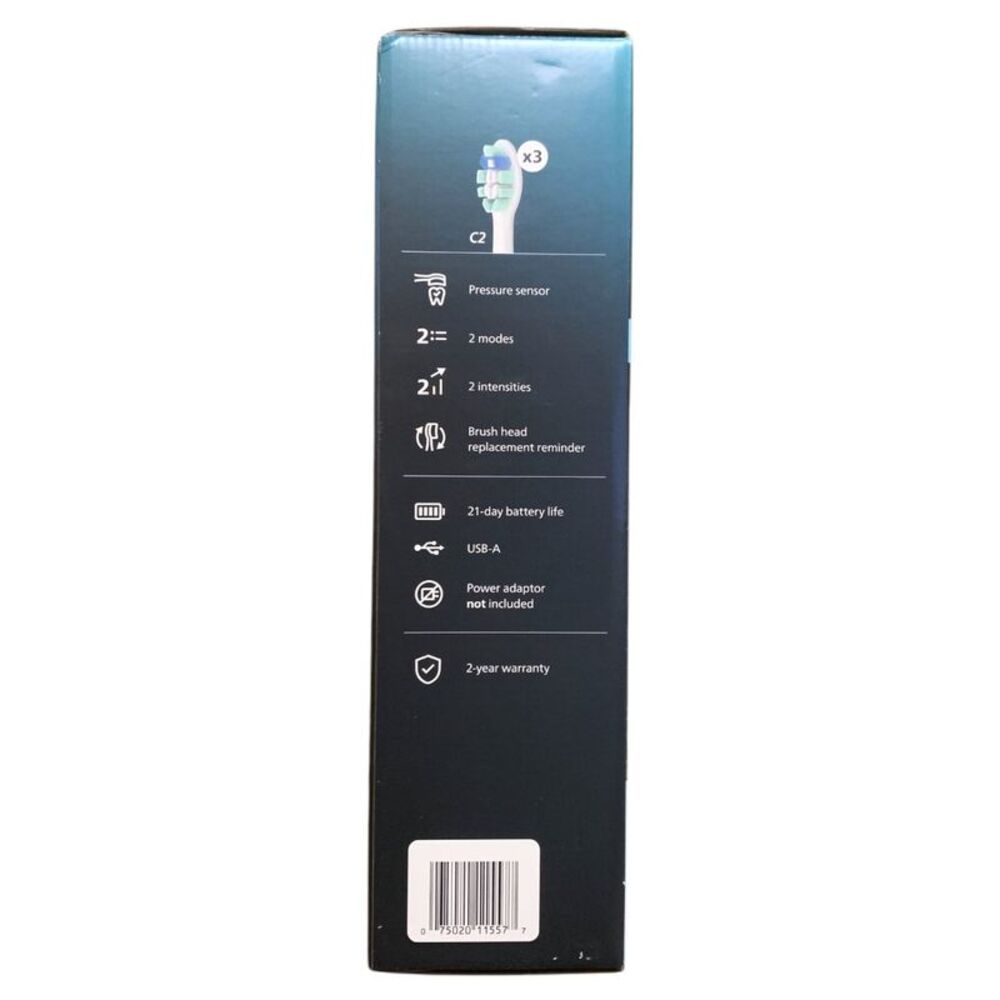 Philips Sonicare Total Clean Rechargeable Toothbrush, 2 pack Bundle, White - Picture 3 of 3